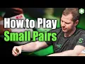 How to Play Small Pairs at All Stack Depths - A Little Coffee with Jonathan Little