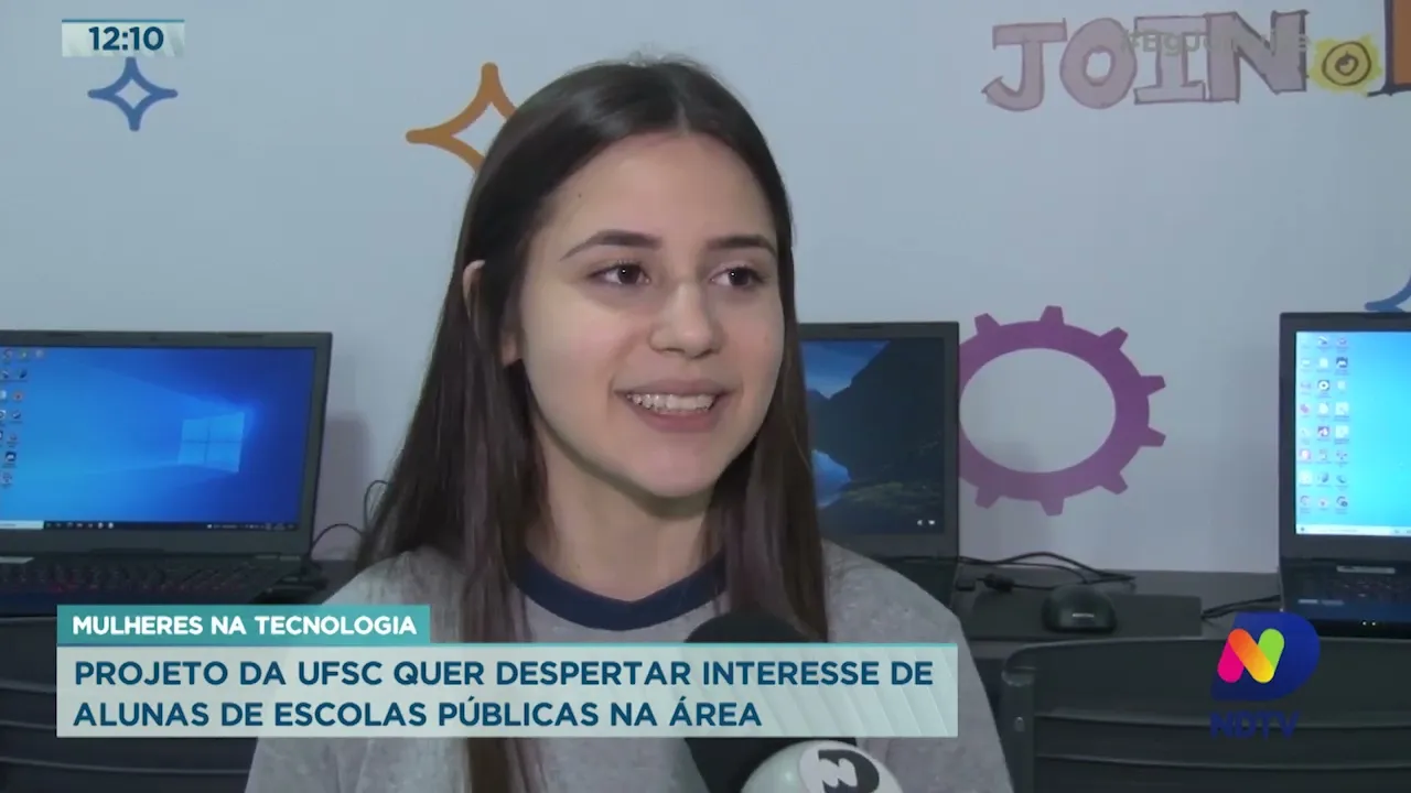 Mulheres na tecnologia: projeto da UFSC quer despertar interesse de alunas de escolas públicas