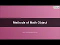 Math Objects Client-Side using JavaScript Computer iPrep