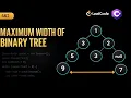LeetCode 662 Maximum Width of Binary Tree CSharp Solution BFS Level Order Traversal