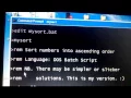 DOS Batch Script to sort numbers into ascending order