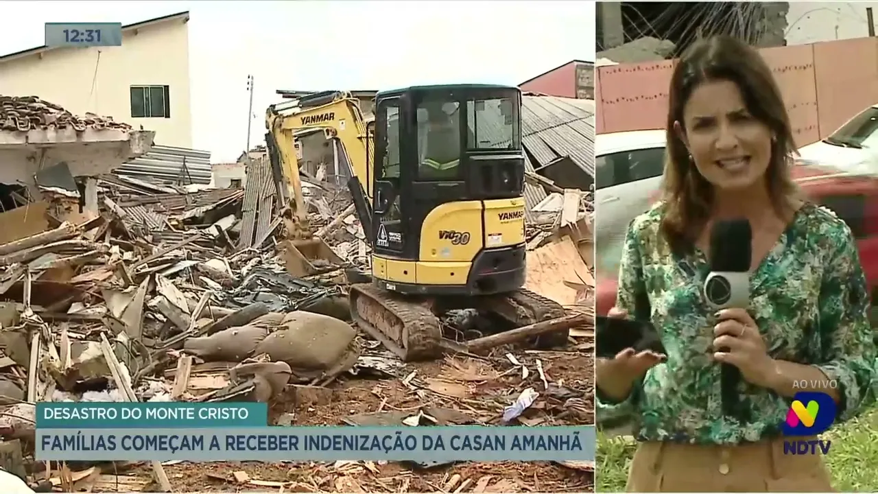 Monte Cristo: famílias tentam se reerguer após três dias do rompimento do reservatório da Casan