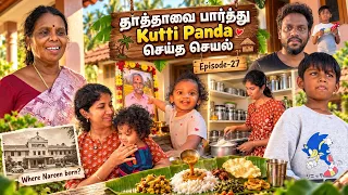 மாமியார்😳 வீட்டில் சாராவின் அலங்கோலம்😅| shopping போலாம் 🛍️| uncut vlogs EP-27 #saranareen 