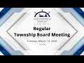 3 10 2026 - Charter Township of Chesterfield Regular Board Meeting