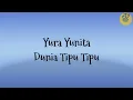 Download Lagu Yura Yunita - Dunia Tipu Tipu (cover music lirik)