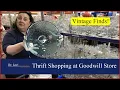 Vintage Finds at Goodwill Shop Pyrex Crystal Ball Jars Candlewick Glass - Thrift with Dr Lori