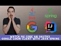 Watch Me Code an OAuth2 Google Login Client with Java Spring
