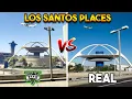 Lagu GTA 5 LOS SANTOS PLACES VS REAL LIFE LOS ANGELES PLACES (VERY SIMILAR)