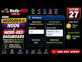 L-27 Using Dropdown ui node in NodeRED Dashboard