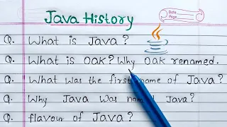 History of Java Language Hindi Learn Coding