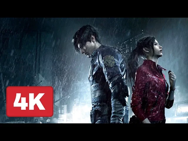 Resident Evil 2 Remake Gameplay in 4K on Xbox One - Gamescom 2018