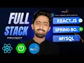 Build Your First Full Stack Application React Spring Boot MySQL