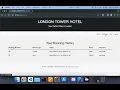 CS50 Final Project - LONDON TOWER HOTEL ROOM BOOKING SYSTEM