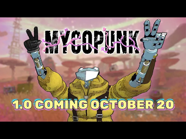 Blasting OUT of Early Access on October 20 | Mycopunk 1.0 Release Date Trailer