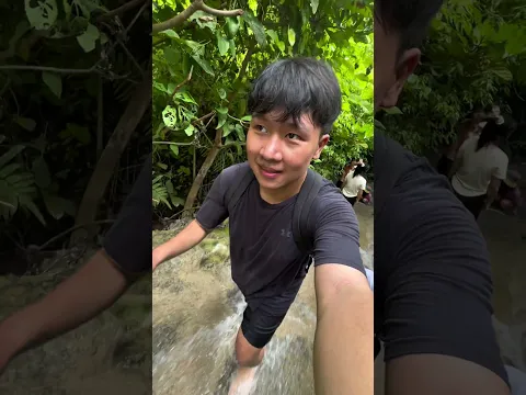 เดินเที่ยวน้ำตกกัน #shorts
