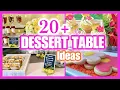 DESSERT TABLE IDEAS Backdrops Recipes Decor to SAVE Money