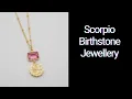 Scorpio Birthstone Jewellery