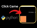 Square Clicker Game With Python