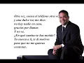 QUE PASA CONTIGO - GILBERTO SANTA ROSA ( Video lyrics )