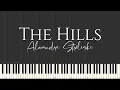 The Hills - Alexandra Stréliski (Piano Tutorial)