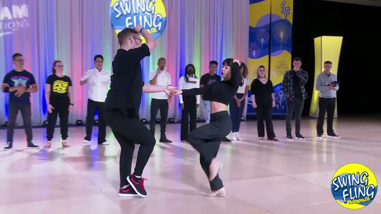 Swing Fling 2022 All Star Strictly Swing Joshu Creel & Emily Huang