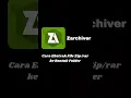 Download Lagu Cara Ekstrak File Zip/rar ke Bentuk Folder #zip #file #zarchiver #zarchivertipsandtricks #tutorial