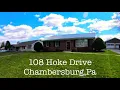 Introducing 108 Hoke Drive Chambersburg Pa