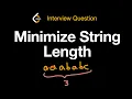 Minimize String Length - Leetcode 2716