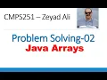 Session CMPS251 Java Arrays Print Search Sum Avg Fill Count Copy