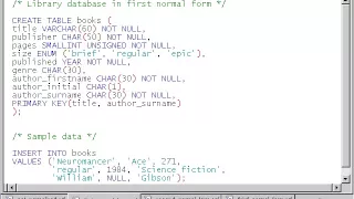 Learning MySQL Part 40