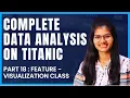 Data Analysis on Titanic Feature - visualization Part 18 Python Shambhavi gupta