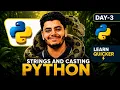 Python Strings Type Casting Crash Course 30 Days Series