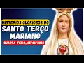Lagu SANTO TERÇO MARIANO 🙌 MISTÉRIOS GLORIOSOS 🙏 QUARTA-FEIRA 05/06/2024