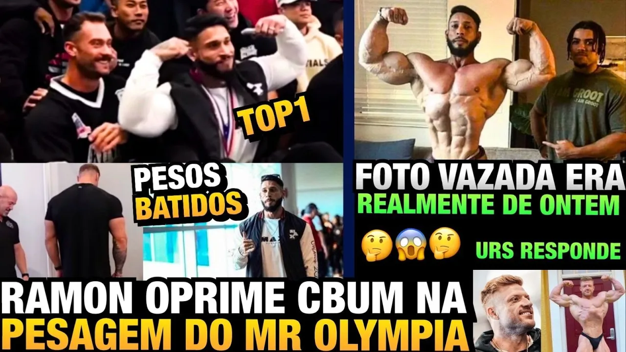 RAMON OPRIMIU O CBUM NA PESAGEM MOSTRANDO CONFIANÇA - SHAPE DO RAMON REPERCUTE MUNDIALMENTE