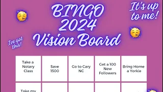 Download Watch me create a BINGO VISION BOARD FOR 2024 MP3