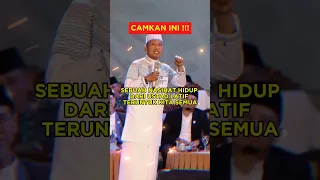 SEBUAH NASIHAT HIDUP DARI USTAD LATIF TERUNTUK KITA SEMUA