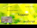 JavaScript Adapter Design Pattern Explained UML Diagram Code Example SWOT Analysis