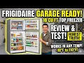 Frigidaire Garage Ready Top Freezer Refrigerator Review 18 Cu Ft - Worth It
