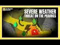 Download Lagu Severe Storm Potential on the Prairies Brings Hail and Tornado Risk | #forecast