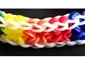 Loom Bands No Loom needed Hook Only Rainbow Loom Starburst Bracelet