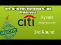Citibank design interview java interview questions and answers Microservices interview questions