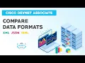 Cisco Certified DevNet Associate - Compare Data Formats XML JSON and YAML