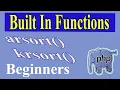 PHP built in functions Part-08 Arsort krsort