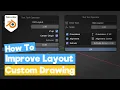 Blender Python Tutorial Custom Drawing Layout Improvements learn python for beginners