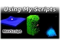 MaxScript - Cool Wave Like Effect On Different Geometric Shapes
