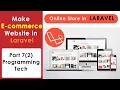 E-commerce Website in Laravel Add Products in database Part 7-2