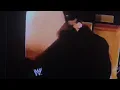 Eric Bishoff kisses Stephanie McMahon on a Halloween edition of Smackdown GIF
