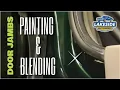 Easy Way to Paint Blend Automotive Door Jambs Under Hood etc