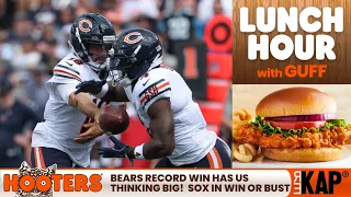 🍔 REKAP ® Lunch Hour: Bears RECORD win has us thinking BIG!  Sox in win or bust mode in Cleveland!