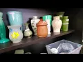 Thrifting for collecting and resale at White Dove Thrift not Goodwill